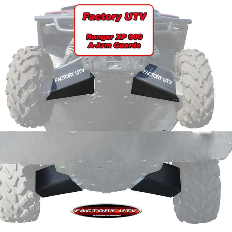Factory Utv Polaris Ranger Xp 900 Uhmw A-Arm Guards 2