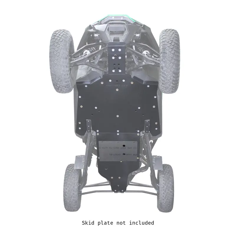 Factory Utv  Polaris Rzr Pro R X-Brace For Uhmw Skid Plate 1