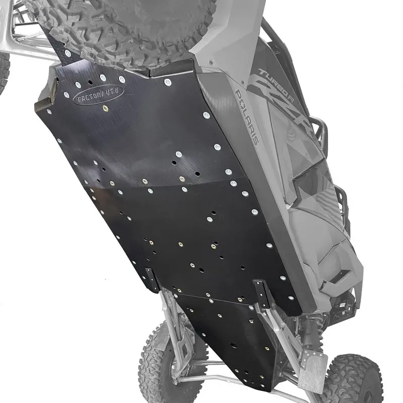 Factory Utv Polaris Rzr Turbo R/ Pro S 4 Uhmw Skid Plate 1