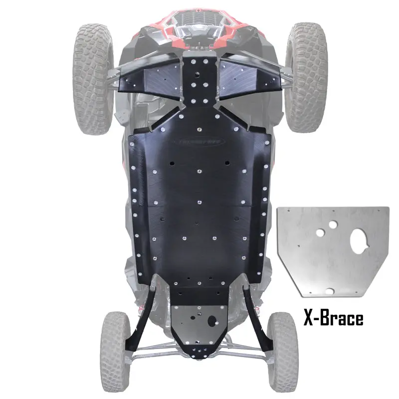 Factory Utv Polaris Rzr Xp 4 Turbo S Uhmw Ultimate Skid Package 3