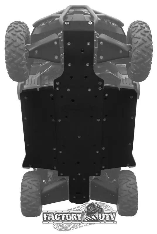 Factory Utv Yamaha Wolverine R-Spec Uhmw Skid Plate 1