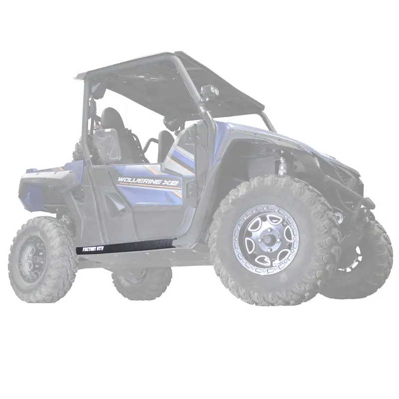 Factory Utv Yamaha Wolverine X2 & X4 Uhmw Rock Sliders 1