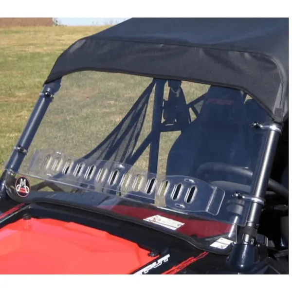 Falcon Ridge '08-'18 Polaris Rzr 570/570 S/800/800 S/900 Xp Aero Vent Front Hard Coated Windshield 1