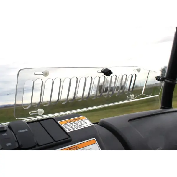 Falcon Ridge '12-'14 Arctic Cat Prowler W Aero Vent Front Windshield Round Bars 2