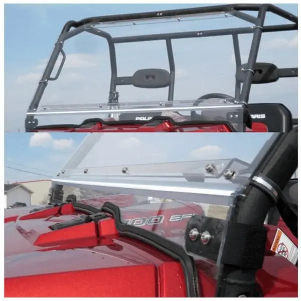 Falcon Ridge Bobcat 3400 Folding Front Hard Coated Windshield 2