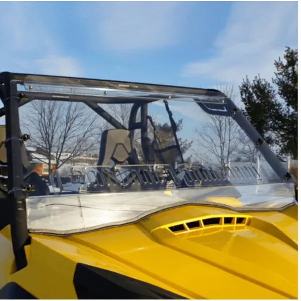 Falcon Ridge Can-Am Commander Hard Coat Aero Vent Front Windshield 1