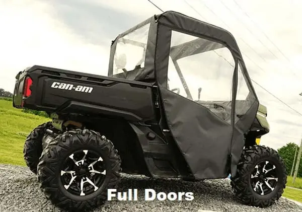 Falcon Ridge Can-Am Defender Half Soft Doors 1
