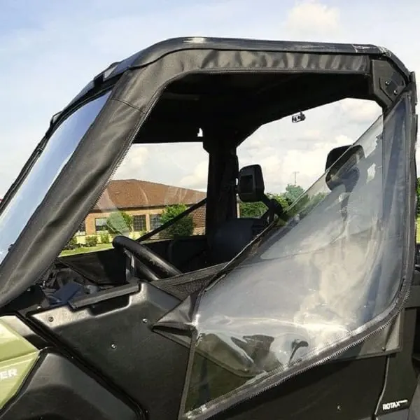 Falcon Ridge Can-Am Defender Half Soft Doors With Zipper 2