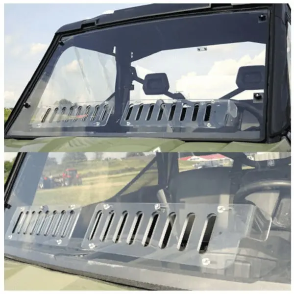 Falcon Ridge Can-Am Defender Hard Coat Aero Vent Front Windshield 1