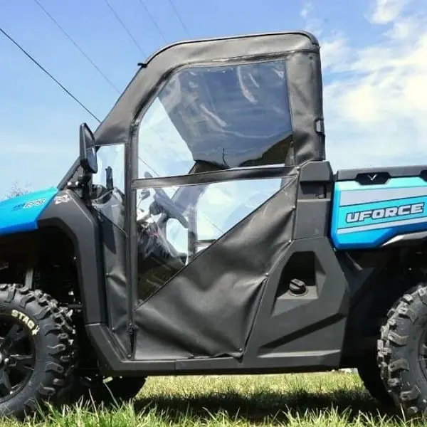 Falcon Ridge Cf Moto Uforce 1000 Soft Doors With Zipper 2