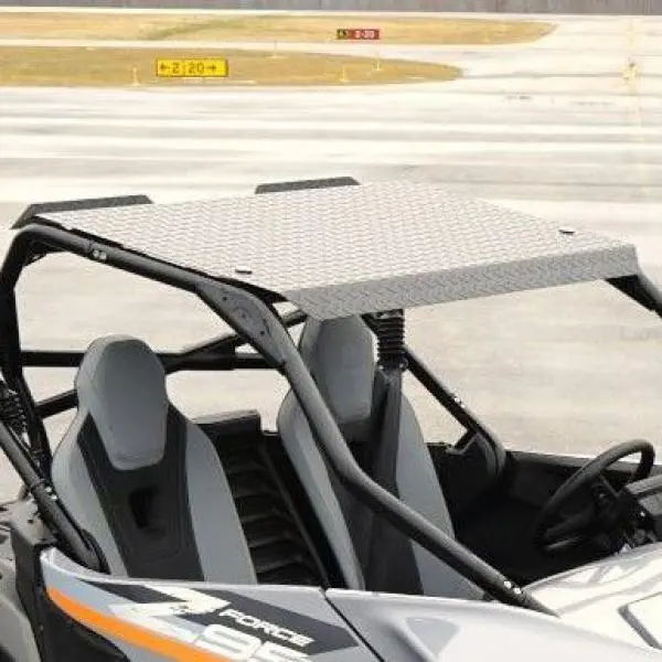 Falcon Ridge Cf Moto Zforce 950 Black Aluminum Diamond Hard Top Plate 1