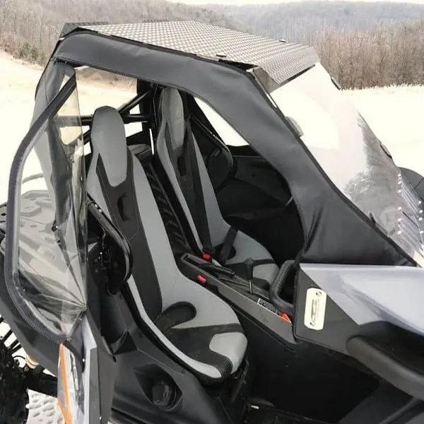 Falcon Ridge Cf Moto Zforce 950 Upper Soft Doors With Zipper 1