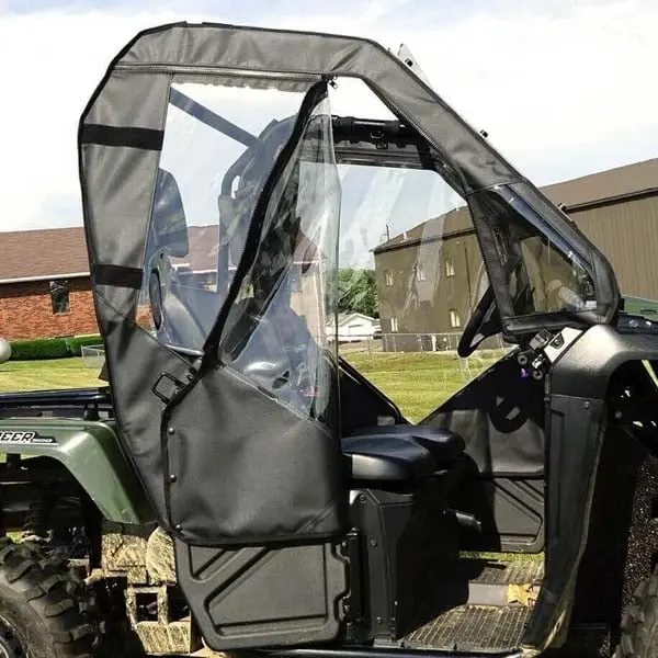 Falcon Ridge Honda Pioneer 500/520 Soft Doors With Zipper 1
