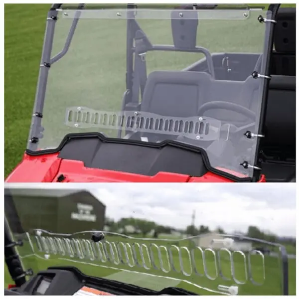 Falcon Ridge Honda Pioneer 700 Aero Vent Front Windshield 1