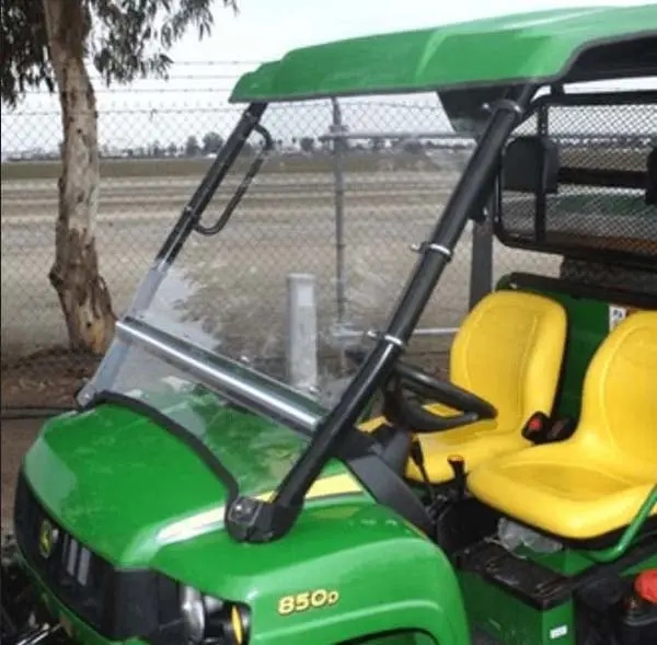 Falcon Ridge John Deere Gator Folding Front Windshield 1