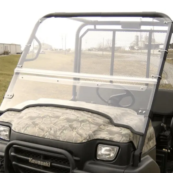 Falcon Ridge Kawasaki Mule 4010/4000 Trans Folding Front Windshield 1