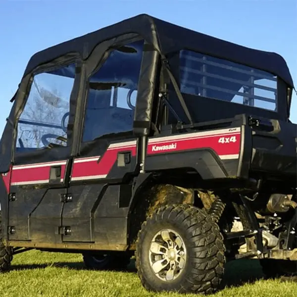 Falcon Ridge Kawasaki Mule Pro-Fxt/Dxt Upper Soft Doors, Middle & Rear Windows 1