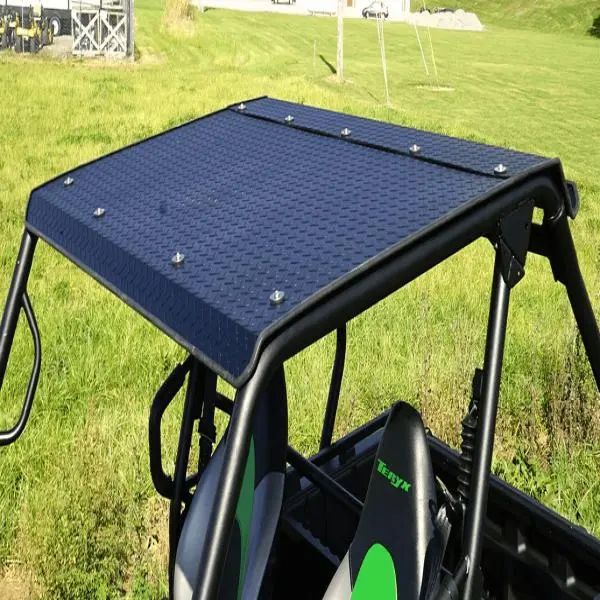 Falcon Ridge Kawasaki Teryx 800 Black Aluminum Diamond Plate Top 1
