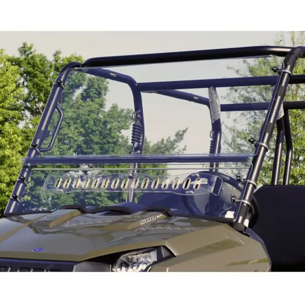 Falcon Ridge Mid-Size Polaris Ranger 570 Aero Vent Front Hard Coated Windshield 1