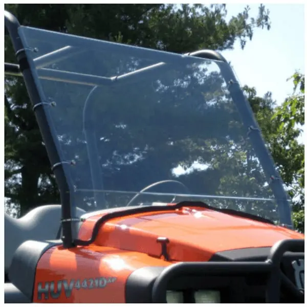 Falcon Ridge New Holland Rustler 120/125 Full Front Lexan Windshield 1