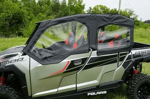 Falcon Ridge Polaris General 4 1000/Xp 4 1000 Soft Doors With Zipper 1