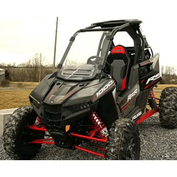 Falcon Ridge Polaris Rzr Rs1 Aero Vent Front Hard Coated Windshield 1