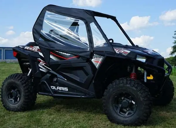 Falcon Ridge Polaris Rzr Xp 1000/Xp Turbo/S 1000/900/S 900 Upper Soft Doors With Zipper 1