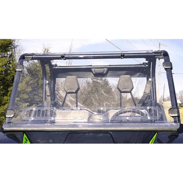 Falcon Ridge Textron Stampede 4/4X Aero Vent Front Lexan Windshield 1