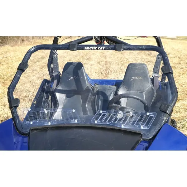 Falcon Ridge Textron Wildcat X Aero Vent Front Hard Coated Windshield 1