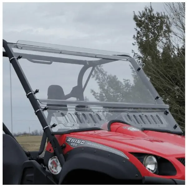 Falcon Ridge Yamaha Rhino 450/660/700 Aero Vent Front Hard Coated Windshield 1