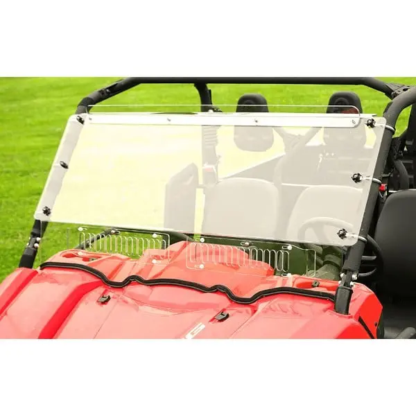 Falcon Ridge Yamaha Viking Aero Vent Front Hard Coated Windshield 1