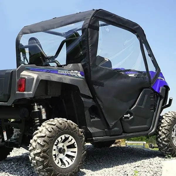 Falcon Ridge Yamaha Wolverine Soft Doors And Rear Window 1