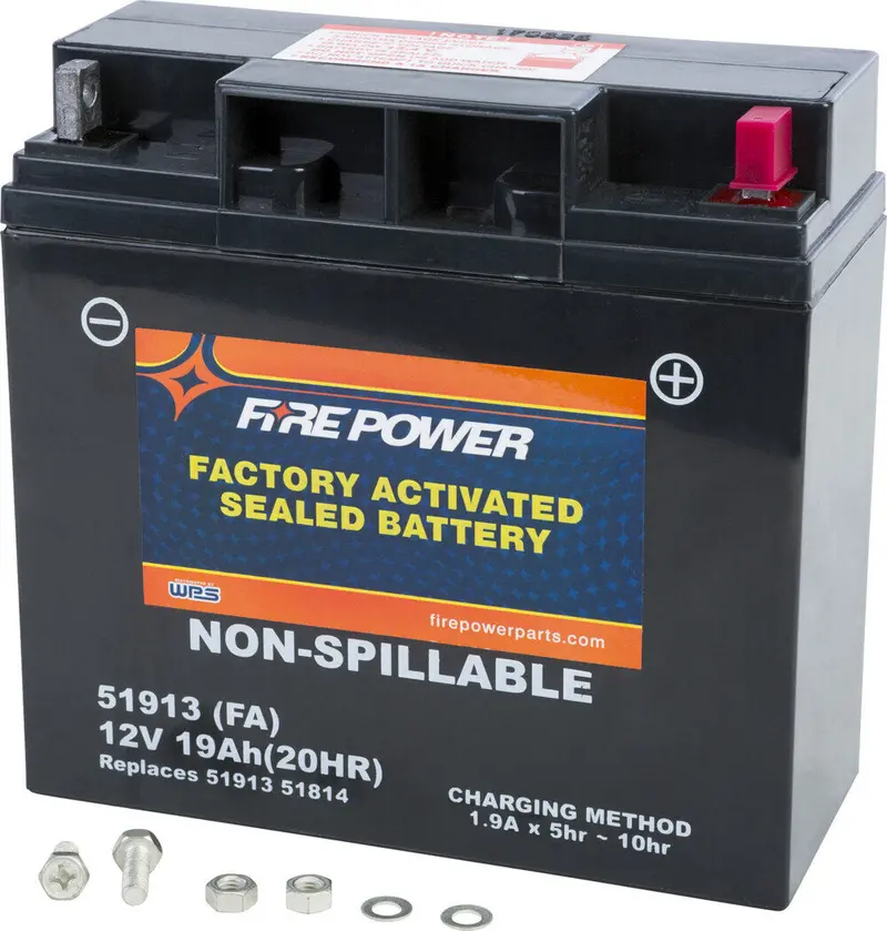 Fire Power Factory Activated Sealed Battery 51913 1