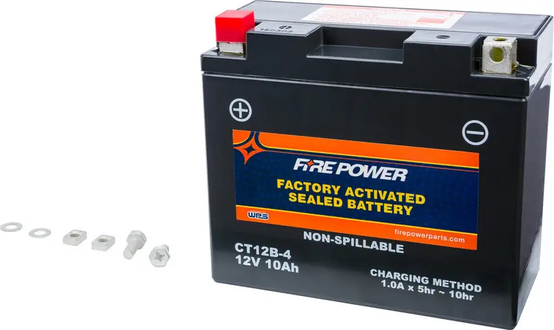 Fire Power Factory Activated Sealed Battery Ct12b-4 1