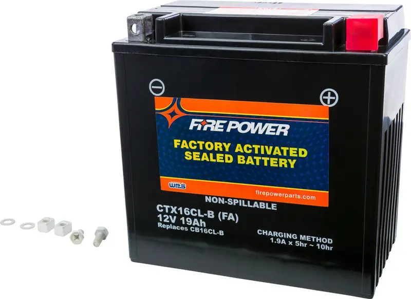 Fire Power Factory Activated Sealed Battery Ct16cl-B-Bs 1