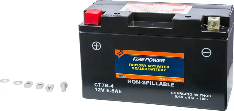 Fire Power Factory Activated Sealed Battery Ct7b-4 1