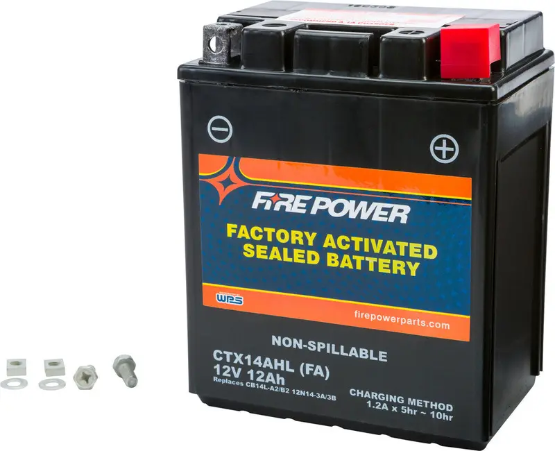 Fire Power Factory Activated Sealed Battery Ctx14ahl-Bs 1