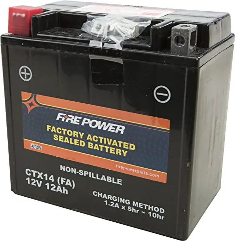 Fire Power Factory Activated Sealed Battery Ctx14h 1