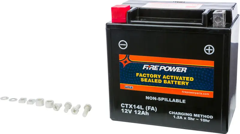 Fire Power Factory Activated Sealed Battery Ctx14l-Bs 1
