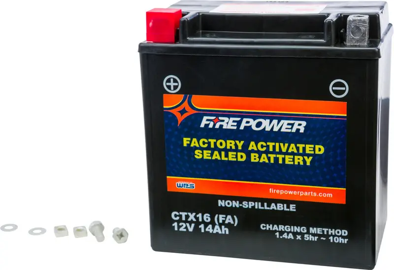 Fire Power Factory Activated Sealed Battery Ctx16-Bs 1