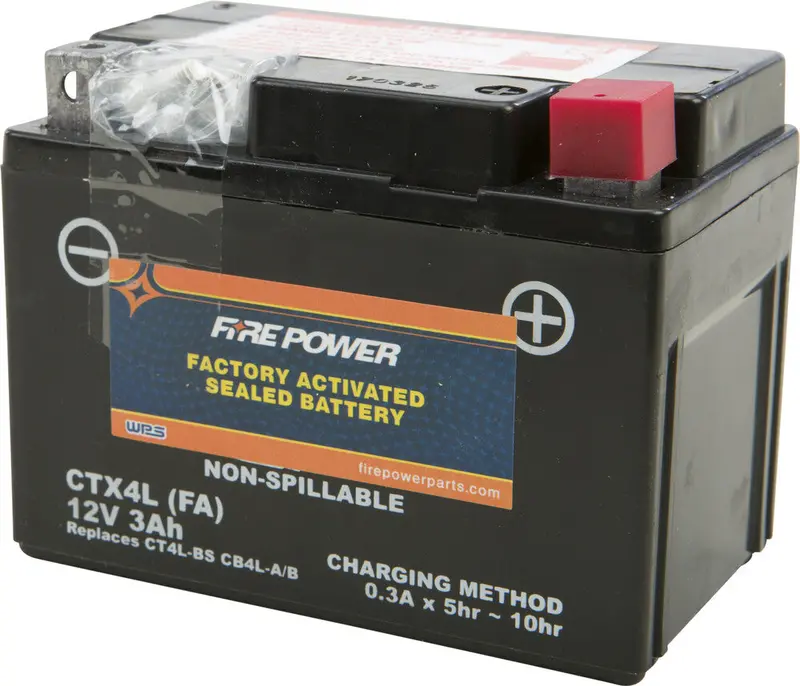 Fire Power Factory Activated Sealed Battery Ctx4l-Bs 1