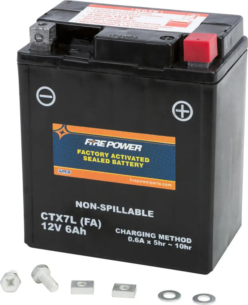 Fire Power Factory Activated Sealed Battery Ctx7l-Bs 1
