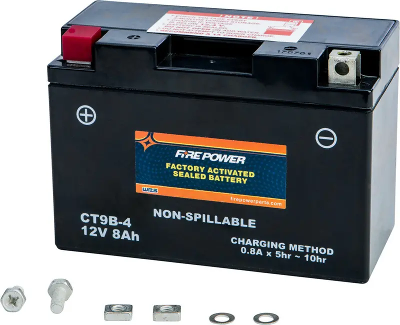 Fire Power Factory Activated Sealed Battery Ctz8v 1
