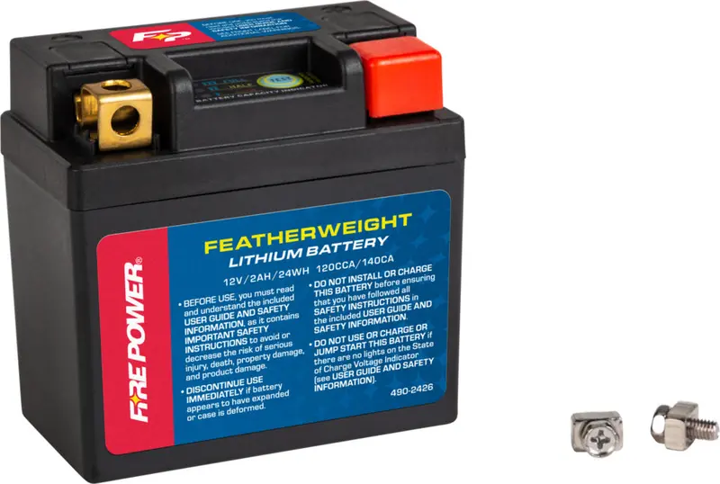 Fire Power Featherweight Lithium Battery 120 Cca 12V/24Wh Hj04l-Fp-B 1
