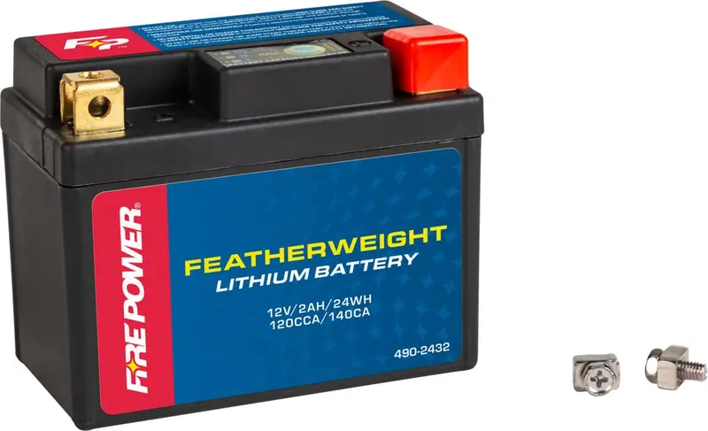 Fire Power Featherweight Lithium Battery 120 Cca 12V/24Wh Lfp03l-B 1