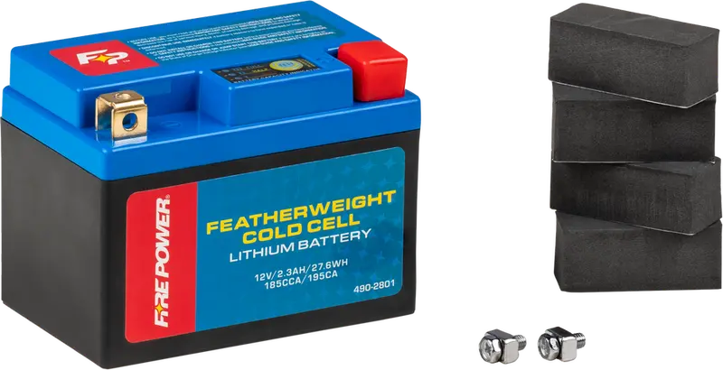 Fire Power Lithium Battery Cold Cell 185 Cca Hjtz7s-Fp-B-C~Old 1