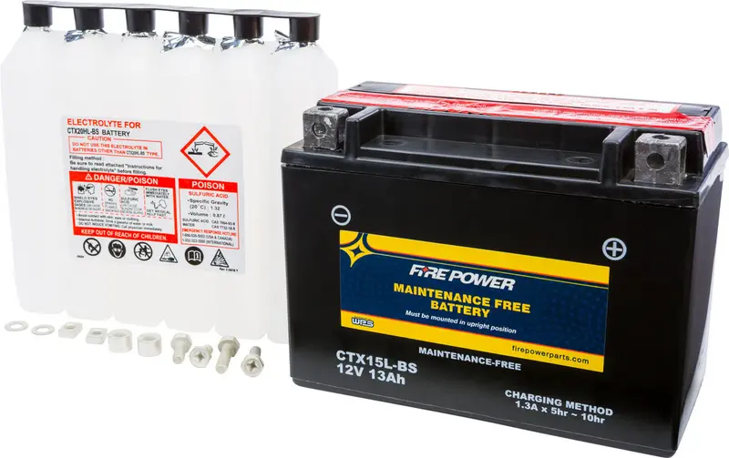 Fire Power Maintenance Free Sealed Battery Ctx15l-Bs 1