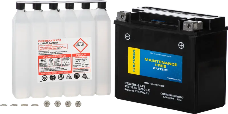 Fire Power Maintenance Free Sealed Battery Ctx20hl-Bs 1