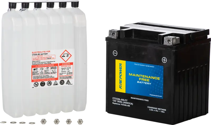 Fire Power Maintenance Free Sealed Battery Ctx30l-Bs 1
