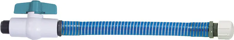 Fire Power Spiral Tech Hose With Flow Control Valve & Screw Cap 1